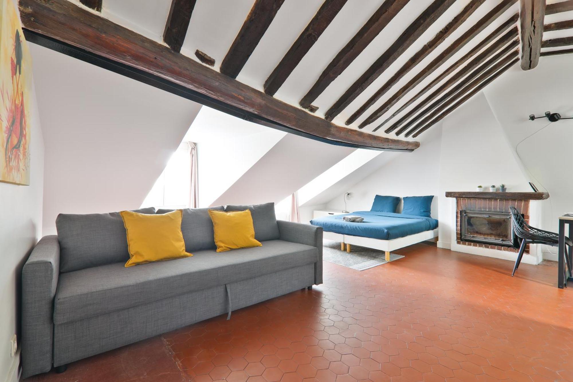 Studio Appartement Quartier Saint-Michel Notre-Dame 2 Free Netflix Paris Exterior photo